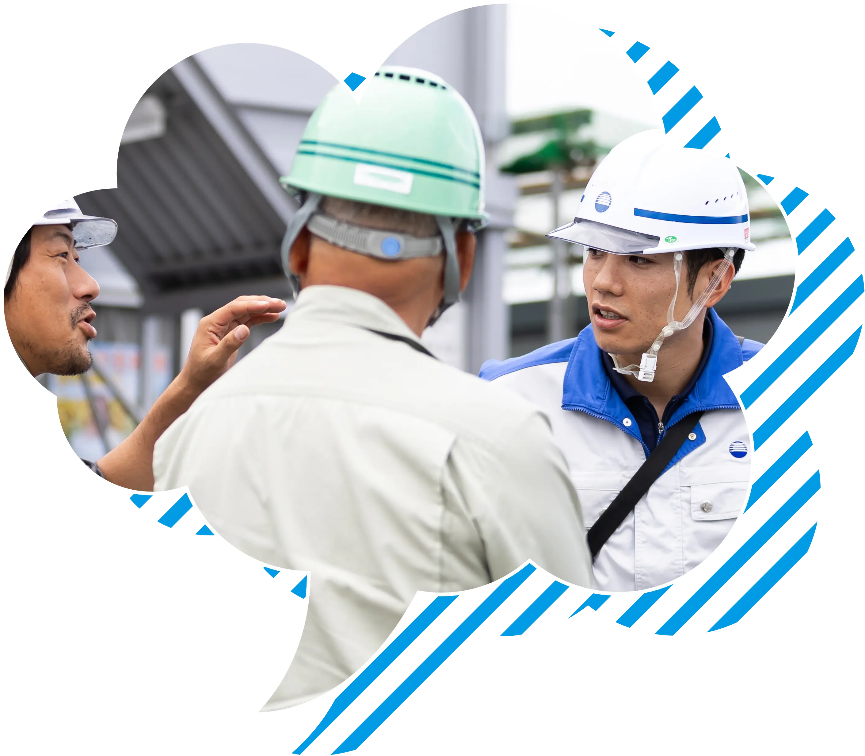 日新工営の社員が働いている姿