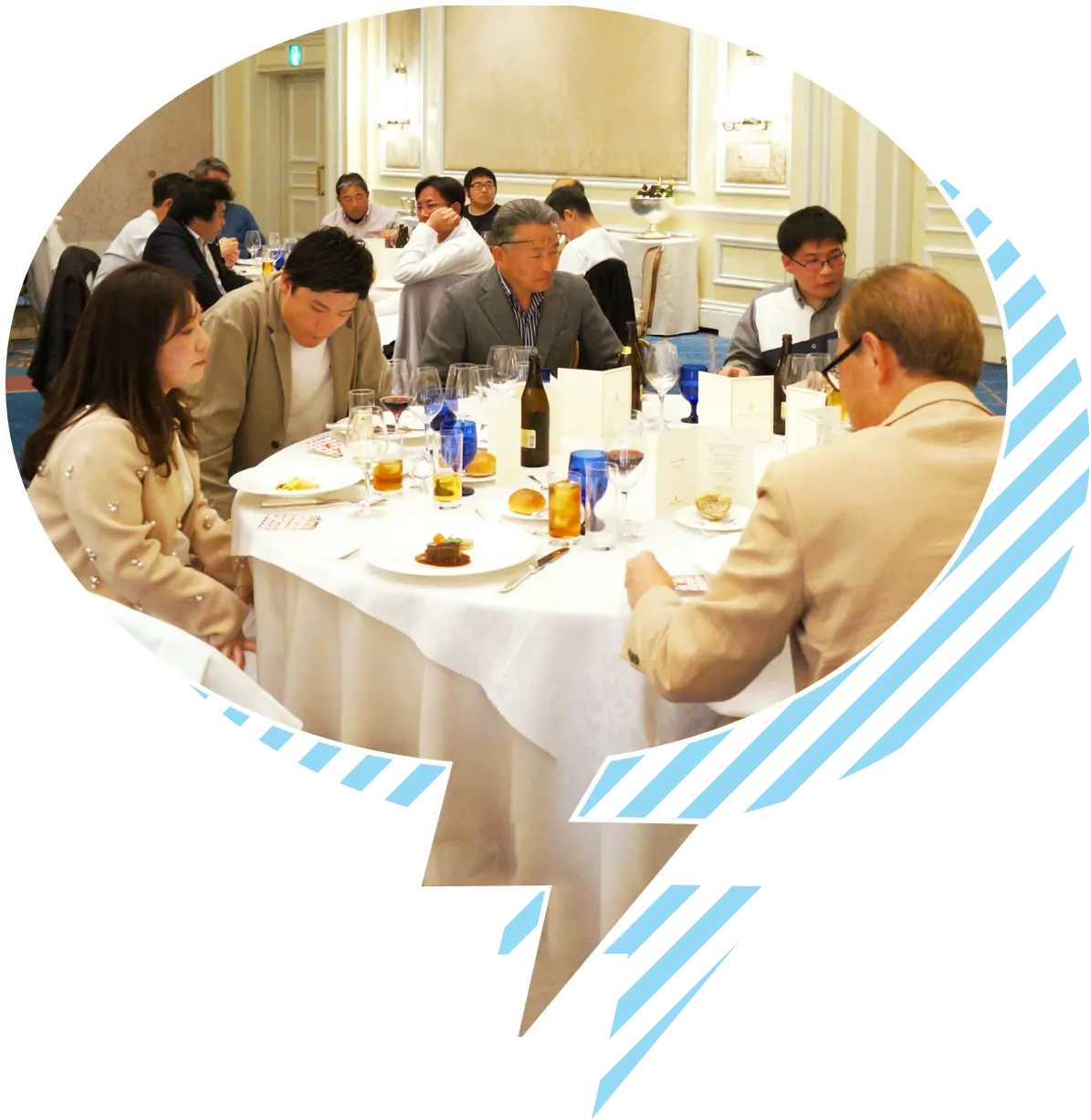 決起集会の様子